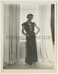 3m844 SALLY EILERS 8x10.25 still 1930s full-length Fox portrait with her hands in her pockets!