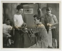 3m853 SET-UP 8.25x10 still 1949 David Freese & Phillip Pine argue in dressing room by Bachrach!
