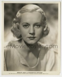 3m865 SHIRLEY GREY 8x10.25 still 1933 head & shoulders portrait of the pretty Paramount actress!