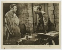 3m869 SIROCCO 8.25x10.25 still 1951 Humphrey Bogart staring down Lee J. Cobb in uniform!
