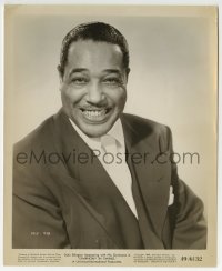 3m895 SYMPHONY IN SWING 8.25x10 still 1949 head & shoulders smiling portrait of Duke Ellington!