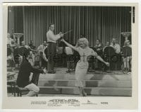 3m908 THERE'S NO BUSINESS LIKE SHOW BUSINESS 8x10.25 still 1954 Marilyn Monroe & O'Connor w/ band!