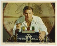 3m114 TIME MACHINE color 8x10 still #12 1960 classic c/u of Rod Taylor about to use his invention!