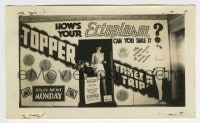 3m032 TOPPER TAKES A TRIP 2.75x4.5 photo 1939 comedy of the missing blonde in scanties, display!