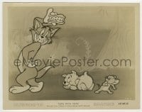 3m928 TOPS WITH POPS 8x10.25 still 1956 great cartoon image of Tom & Jerry with Spike Jr.!