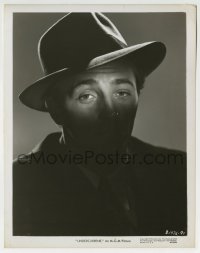 3m945 UNDERCURRENT 8x10.25 still 1946 best moody portrait of Robert Mitchum in the shadows!
