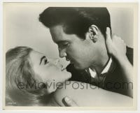 3m962 VIVA LAS VEGAS 8.25x10.25 still 1964 best romantic close up of Elvis Presley & sexy Ann-Margret !