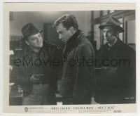 3m979 WHITE HEAT 8x9.75 still 1949 c/u of James Cagney holding gun on Edmond O'Brien!