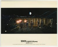 3m060 2001: A SPACE ODYSSEY Cinerama color English FOH LC 1968 astronauts overlooking excavation!