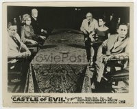 3m274 CASTLE OF EVIL English FOH LC 1966 Scott Brady, Virginia Mayo, David Brian, horror!