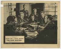 3m315 DAM BUSTERS English FOH LC 1955 Richard Todd, Michael Redgrave & pilots go over their plan!