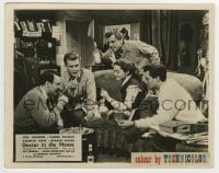 3m335 DOCTOR IN THE HOUSE English FOH LC 1954 Dr. Dirk Bogarde & friends eating & drinking!