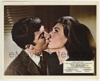 3m087 GRADUATE color English FOH LC 1968 Dustin Hoffman kisses smoke-filled mouth Anne Bancroft!