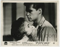 3m790 PSYCHO English FOH LC 1960 close up of John Gavin hugging worried Janet Leigh, Hitchcock!