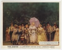 3m115 TOM SAWYER color English FOH LC 1973 best image of Johnny Whitaker, Jodie Foster & cast!
