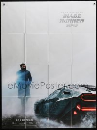 3p621 BLADE RUNNER 2049 teaser French 1p 2017 cool image of Ryan Gosling standing by car!