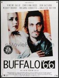 3p636 BUFFALO '66 French 1p 1998 c/u of sexy Christina Ricci & star/director Vincent Gallo!