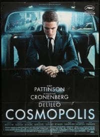 3p664 COSMOPOLIS French 1p 2012 Robert Pattinson sitting in car, directed by David Cronenberg!