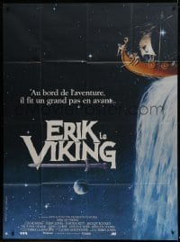 3p691 ERIK THE VIKING French 1p 1989 Tim Robbins, John Cleese, Terry Jones, different Jouin art!