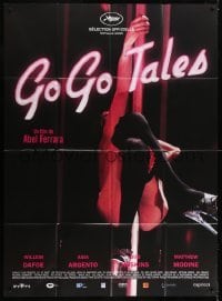 3p717 GO GO TALES French 1p 2007 Abel Ferrara, super sexy stripper pole dancing in high heels!