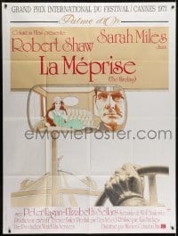 3p733 HIRELING French 1p 1973 Robert Shaw as chauffeur to Sarah Miles, before Driving Miss Daisy!