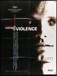 3p735 HISTORY OF VIOLENCE French 1p 2005 David Cronenberg, super close up of Viggo Mortensen!