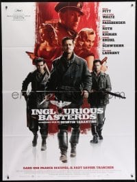 3p752 INGLOURIOUS BASTERDS French 1p 2009 directed by Quentin Tarantino, Nazi-killer Brad Pitt!