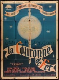 3p756 IRON CROWN French 1p R1940s forgotten Italian fantasy, elements of all previous ones combined!