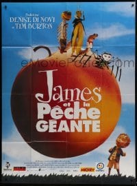 3p758 JAMES & THE GIANT PEACH French 1p 1996 Disney stop-motion fantasy cartoon, different image!