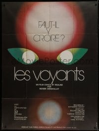 3p781 LES VOYANTS French 1p 1975 Roger Derouillat's The Seer, cool clairvoyant artwork!