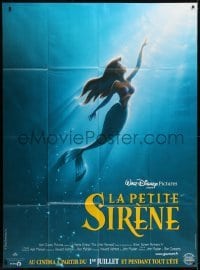 3p784 LITTLE MERMAID advance French 1p R1998 Ariel swimming to surface, Disney underwater cartoon!