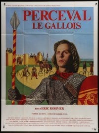 3p841 PERCEVAL French 1p 1979 Eric Rohmer's tale of medieval knights in King Arthur's court!