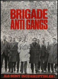 3p528 BRIGADE ANTI GANGS French 4p 1966 Robert Hossein, Pellegrin, Clementi, Tinti, Amidou