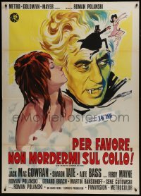 3p303 FEARLESS VAMPIRE KILLERS Italian 1p R1970s Polanski, different art of vampire & Sharon Tate!