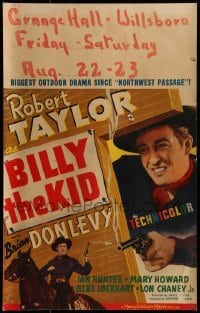 3p031 BILLY THE KID WC 1941 Robert Taylor as the most notorious outlaw in the West!