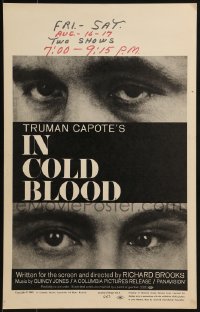 3p104 IN COLD BLOOD WC 1967 Richard Brooks directed, Robert Blake, from Truman Capote novel!