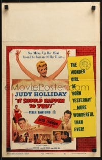 3p108 IT SHOULD HAPPEN TO YOU WC 1954 Judy Holliday, Peter Lawford, Jack Lemmon in his first role!