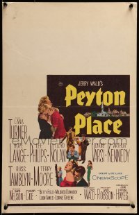 3p165 PEYTON PLACE WC 1958 Lana Turner, from the novel of small town life by Grace Metalious!
