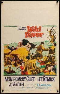 3p227 WILD RIVER WC 1960 directed by Elia Kazan, great montage of Montgomery Clift & Lee Remick!