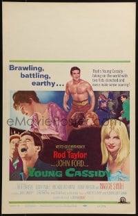 3p231 YOUNG CASSIDY WC 1965 John Ford, bellowing, brawling, womanizing Rod Taylor!