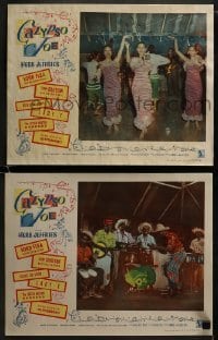 3r895 CALYPSO JOE 2 LCs 1957 sexy Lester Horton Dancers, bongo beat, cool images!