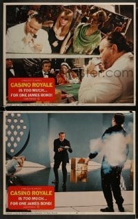 3r900 CASINO ROYALE 2 LCs 1967 James Bond sexy psychedelic spy spoof, Sellers, Orson Welles!