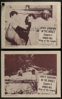 3r902 CONGO BILL 2 chapter 5 LCs R1957 Cleo Moore, McGuire, serial, White Shadows In The Jungle!