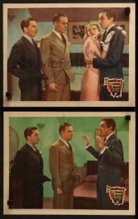 3r915 DANGEROUSLY YOURS 2 LCs 1937 great images of Cesar Romero, Phyllis Brooks!