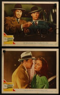 3r401 ARNELO AFFAIR 7 LCs 1947 John Hodiak, George Murphy & Gifford, directed by Arch Oboler!
