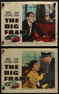 3r049 BIG FRAME 8 LCs 1953 cool images of Mark Stevens, Jean Kent, Cyril Smith!