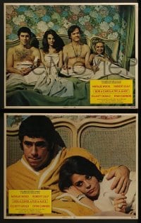 3r489 BOB & CAROL & TED & ALICE 6 LCs 1969 Natalie Wood, Elliott Gould, Dyan Cannon, Robert Culp!