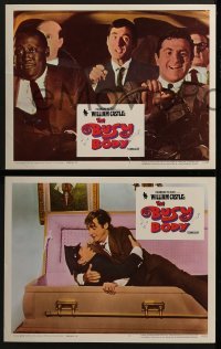 3r579 BUSY BODY 5 LCs 1967 directed by William Castle, Sid Caesar, Robert Ryan, Anne Baxter!