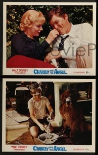 3r671 CHARLEY & THE ANGEL 4 LCs 1973 Disney, Fred MacMurray, Cloris Leachman, supernatural comedy!