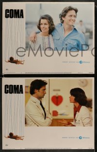 3r410 COMA 7 LCs 1977 sexy Genevieve Bujold, Michael Douglas, directed by Michael Crichton!